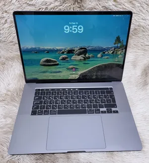 MacBook Pro A2141 i7 16gb ram 512gb ssd Touch Bar & I'D 4K resolution 4gb Redeon graphics 16inches