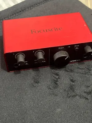 Focusrite Scarlett solo كارت صوت