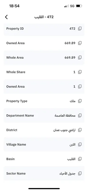 Residential Land for Sale in Amman Airport Road - Madaba Bridge