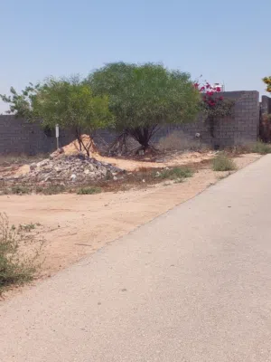 ارض في مقسم علي طريقين  في السكت للبيع  في ما يعرف حي الشراقة