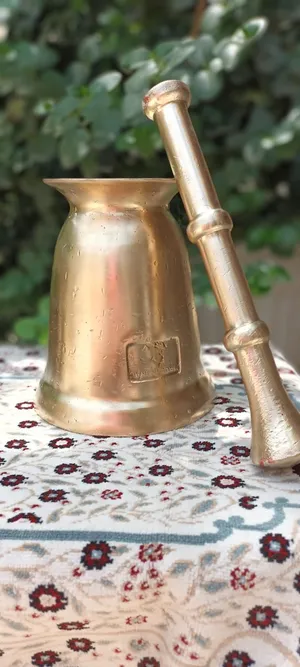 (إقرا الوصف) هاون مال زمان الطيبين للبيع بحالة ممتازة سعره 85 ألف