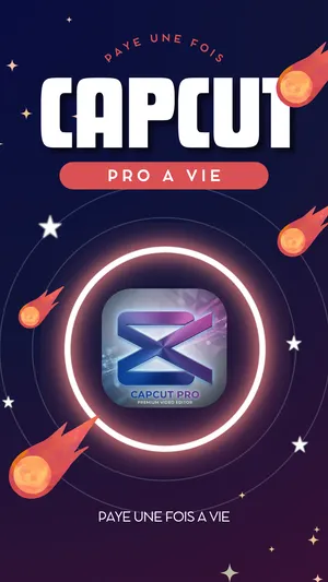 ACHETER CAPCUT PRO ILLIMITÉE.