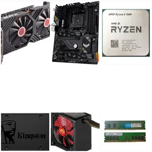 كمبيوتر كامل R5 3600 + Asus b550 plus