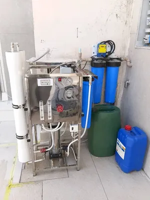 محطات تحليه منزليه زراعيه صناعيه جميع الاحجام وملحقات محطه.