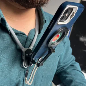 حامل هاتف مغناطيسي للرقبة موديل MNM-001