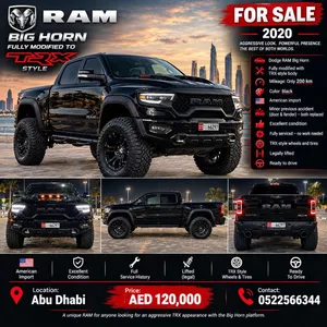 دودج رام BIG HORNمحول TRX Dodge Ram Big Horn converted to TRX style.
