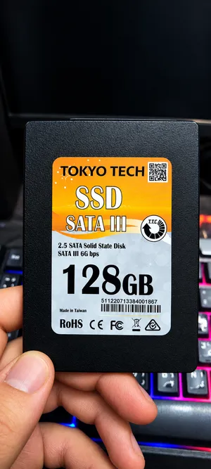 هاردسك SSD TOKYO TECH، الهلث 93 سريع ومافي اي مشاكل شغال مئة بالمئة بإذن الله تعالى.