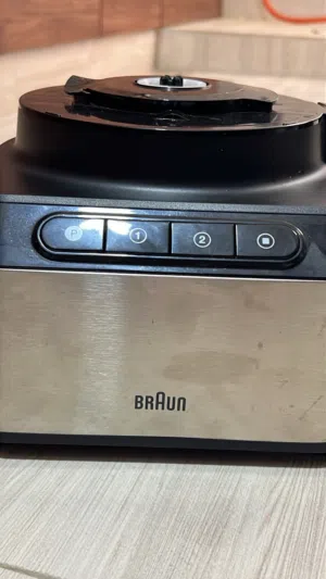 محضر طعام براون 800 واط (شبه جديد بالكامل) - Braun PurEase FP301BI