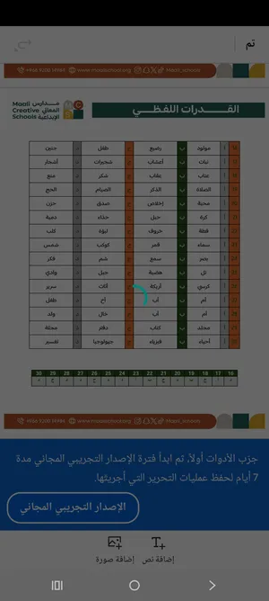 مدرب قدرات لفظي متخصص  ومعلم تأسيس ومتابعة  ومدرب اختبارات نافس لغتي  ومحفظ قرآن كريم .