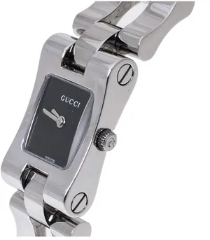 Gucci Gucci Black Stainless Steel 2305L Women's Wristwatch