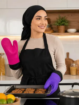 قفازات السيليكون الحرارية للفرن