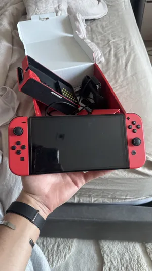 Nintendo Switch OLED Mario Red Edition + Box & Dock