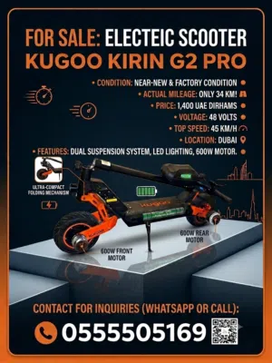 For sale Kugoo Kirin G2 Pro