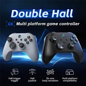 يد تحكم احترافية G6 Wireless - متوافقة مع منصات متعددة وتقنية Hall Effect المغناطيسي (0% دريفت)