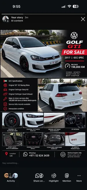 Volkswagen Golf GTI 2017