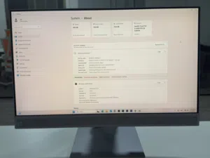 جهاز hp all in one الرام 24 ssd 1tb معالج انتل الجيل الخامس