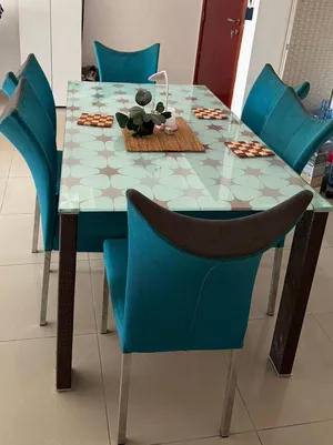 طاولة طعام ست كراسي
