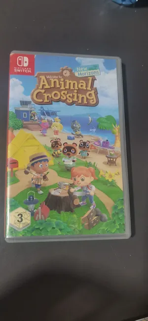 لعبة animal crossing new horizons و super mario maker 2 للبيع