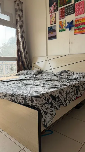 Extra-Large 225 × 225 cm Mattress + Bed Frame - AED 300