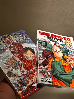 تتوفر مانجا انمي 1) .Sakamoto Days, Vol و انمي One Piece رقم 106...