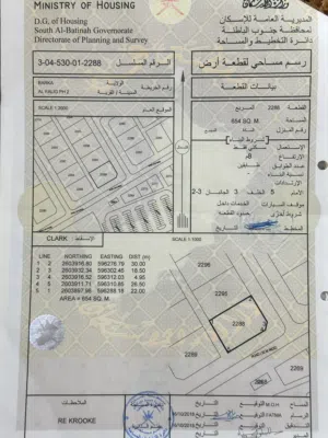 Residential Land for Sale in Al Batinah Barka