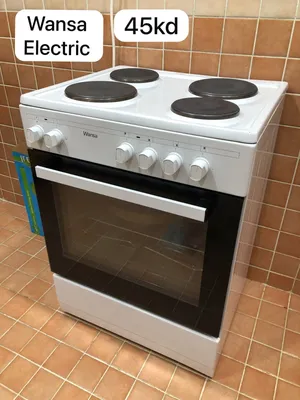 Wansa 4-Burner Electric Cooker with Oven – Excellent Condition