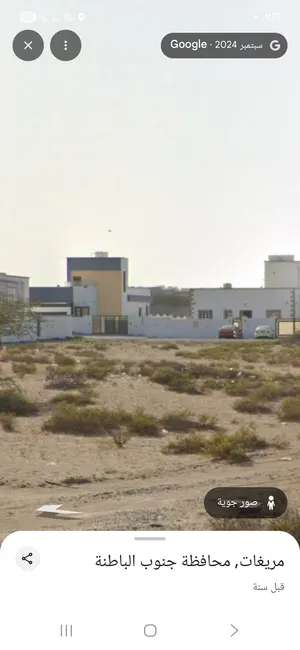 فرصة بركاء العقدة الثالثة ارضين شبك كورنر ووسكية مساحة الارضين 1320 متر