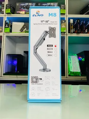 ذراع شاشة ZENO M8 الفردية (مقاس 17-32
