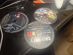 سيديات العاب بلايستيشن 3 Playstation 3 Disc The elder scrolls V  Call of duty Ghost Naruto Storm 2