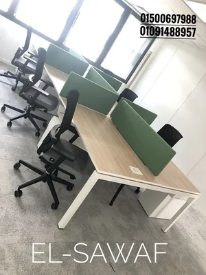 خلية عمل- ورك ستيشن- بارتيشن-مكاتب موظفين-اثاث مكتبي-work station- partiton