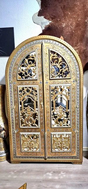 خزانة عجمي دمشقية ملكية فاخرة – تحفة فنية يدوية استثنائية لا مثيل لها
