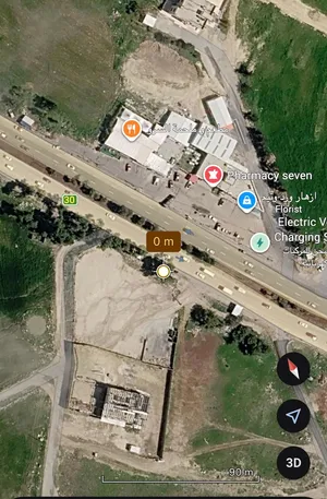 أرض تجارية مميزة للإيجار على الشارع الرئيسي عمان- السلط