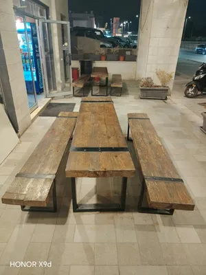 مقاعد حدائق بنشات خشب سويد