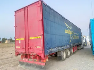 Tarpaulin 3 axle Trailer 45 feet for Sale