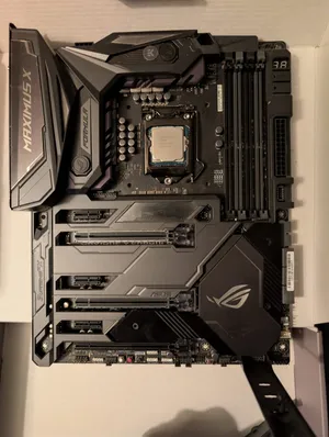 Intel i7-7700k + motherboard asus rog maximus x core