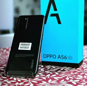 الجهاز القوي من oppo a56 نسخه 5G جهاز اصلي ... وبسعر رخيص المعالج: ميديا تيك Dimensity 700 يدعم شبكا