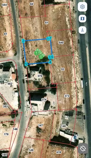 قطعة ارض للبيع في السلط الصوانيه