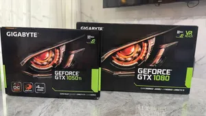 كرتين شاشة gtx 1080 & gtx 1050 ti