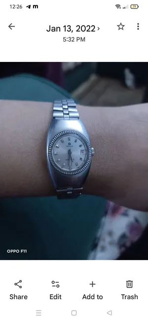 ساعة FELCA Automatic Swiss Made Vintage أصلية