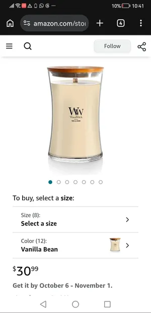 شموع Wood wick الغنية عن التعريف