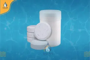 كلور اقراص تعقيم برك عالى الجودة تركيز 90%حمامات سباحه تركيز متوفر لدينا الكلور المتعدد3*1 9 دنانير