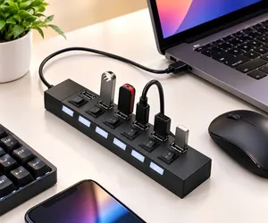 تعبت من قلة المنافذ موزّع USB