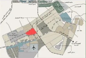 (Owner) Prime 622 sqm Plot in District 1, Uptown Cairo – Direct Border with Mountain View Kingsway