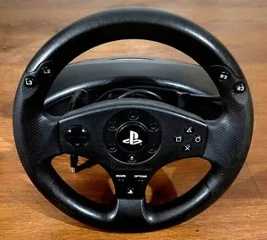 Thrustmaster T80 Racing Wheel with an official PlayStation license, including a steering and pedal