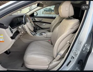 مرسيدس s550  موديل 2017 9 غيار  نظيفة شبه مخزن