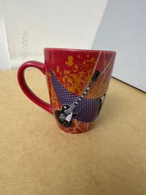 كوب سيراميك أحمر