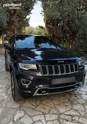 Jeep Grand cherokee Overland 2014 ( غير مجمركة ) اعفاء جيب جراند شيروكي اوفرلاند اعلى صنف