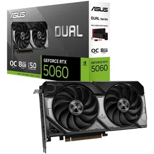 كرت شاشة ASUS Dual GeForce RTX 5060 OC Edition 8GB GDDR7