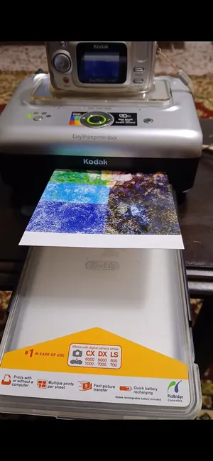 kodak Easyshare photo camera with kodak Easyshare photo printer  good situation