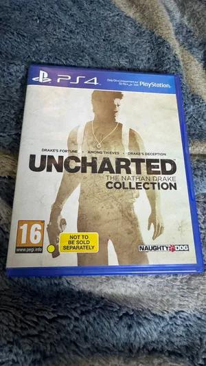 PS4 بلستيشن4 شريط للبيع UNCHARTED THE NATHAN DRAKE COLLECTION